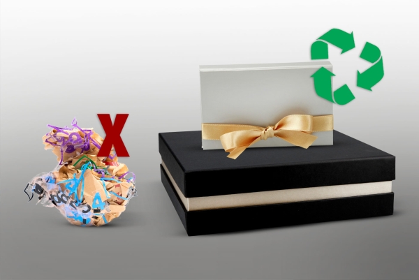 Geschenke nachhaltig verpacken – so geht´s | Geschenkpapier vs. Geschenkbox