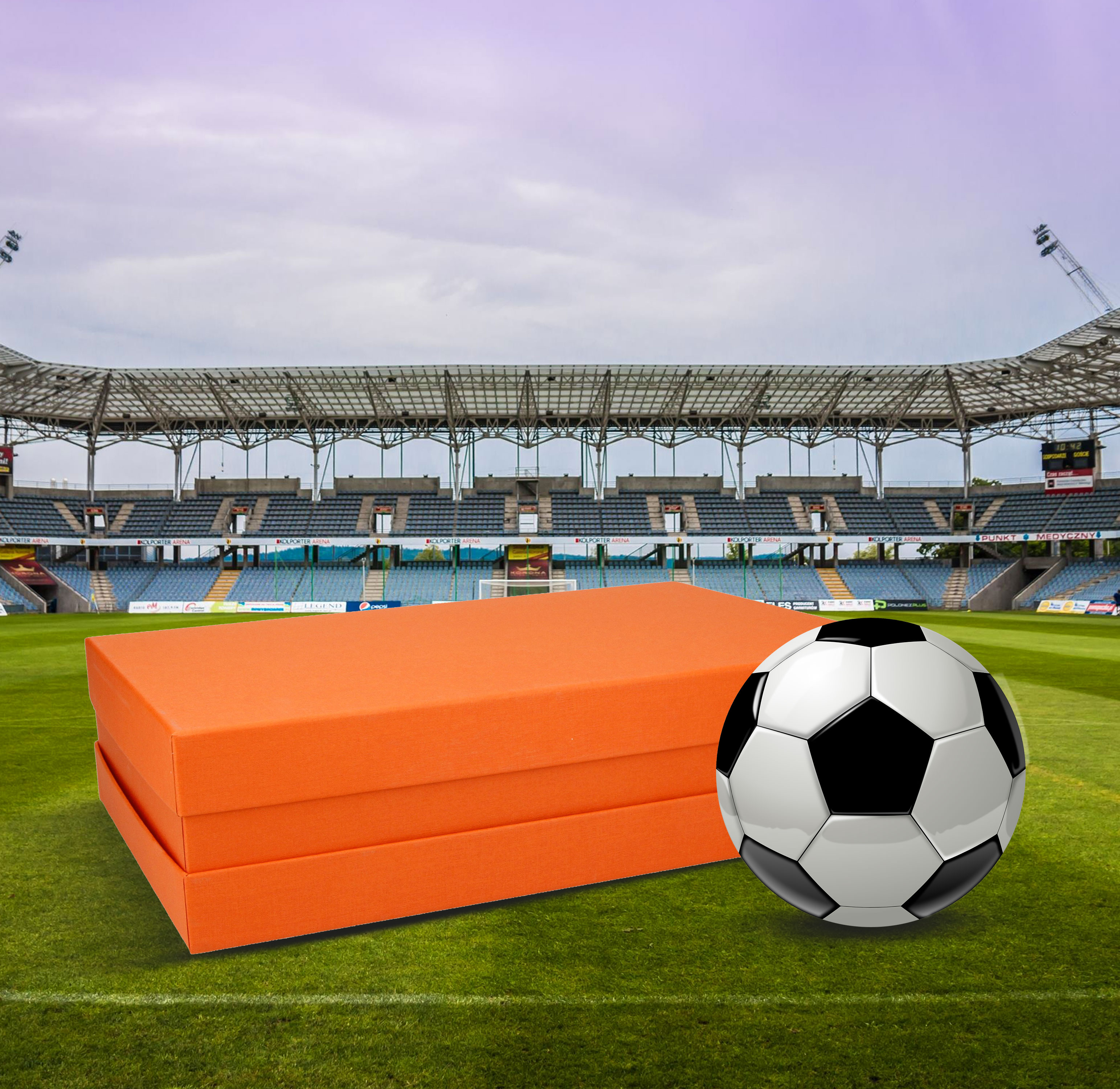 Die Orange Box bei der WM